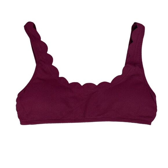 Firpearl Scalloped Edge Bikini top size Medium NEW - Picture 1 of 6
